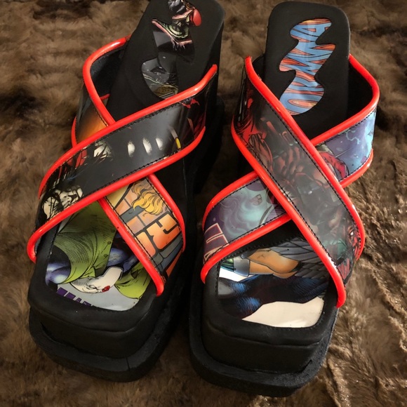 SOLD! - Vintage Luichiny Comic Platforms RARE - Picture 8 of 8